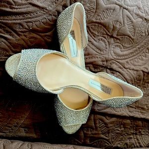 Champaign sparkled colored flats